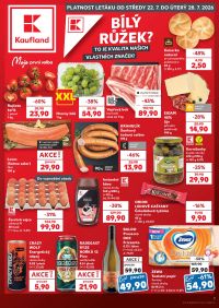 akční leták Kaufland 22.7.2026-28.7.2026