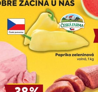Paprika zeleninová
