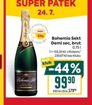 Bohemia Sekt Demi sec