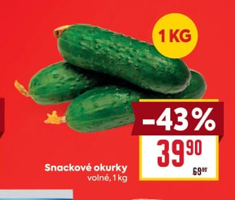 Snackové okurky