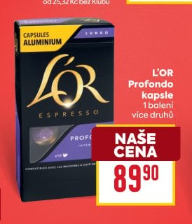 L'OR Profondo kapsle