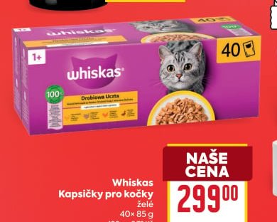 Whiskas Kapsičky pro kočky