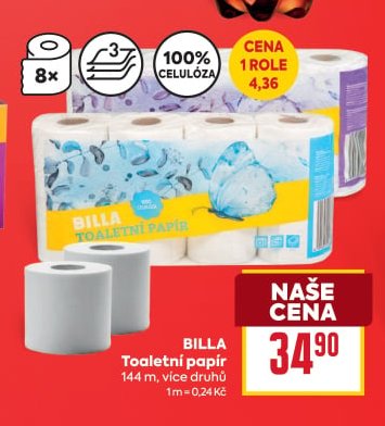 BILLA Toaletní papír