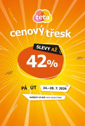 akční leták Teta drogerie 24.7.2026-28.7.2026