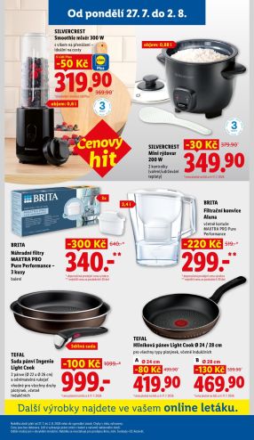 akční leták Lidl 27.7.2026-2.8.2026