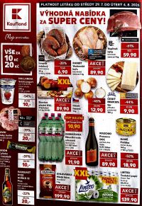akční leták Kaufland 29.7.2026-4.8.2026