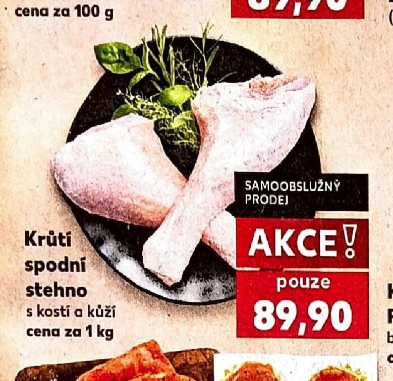 Krůtí spodní stehno