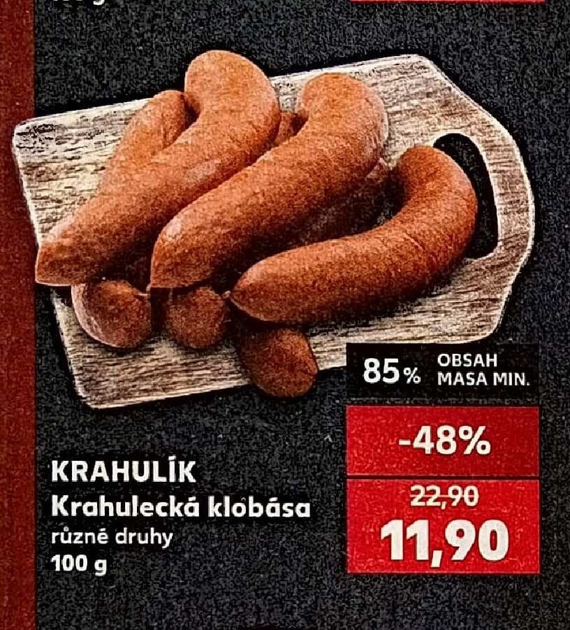 KRAHULÍK Krahulecká klobása