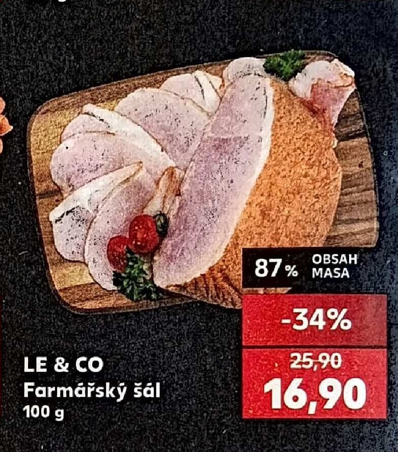 LE & CO Farmářský šal