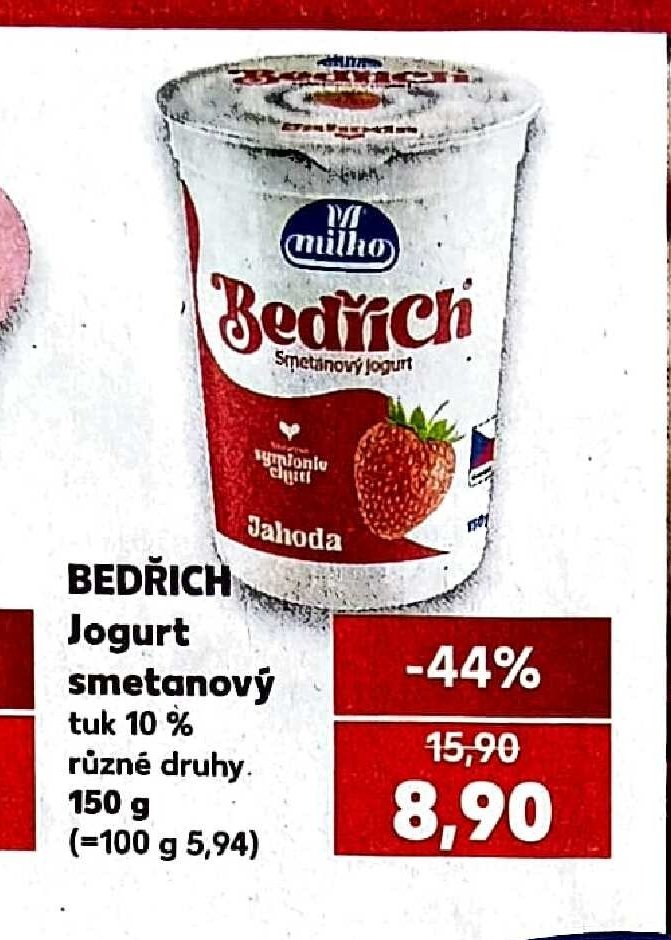 BEDŘICH Jogurt smetanový