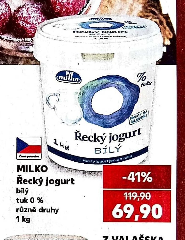 MILKO Řecký jogurt Bílý