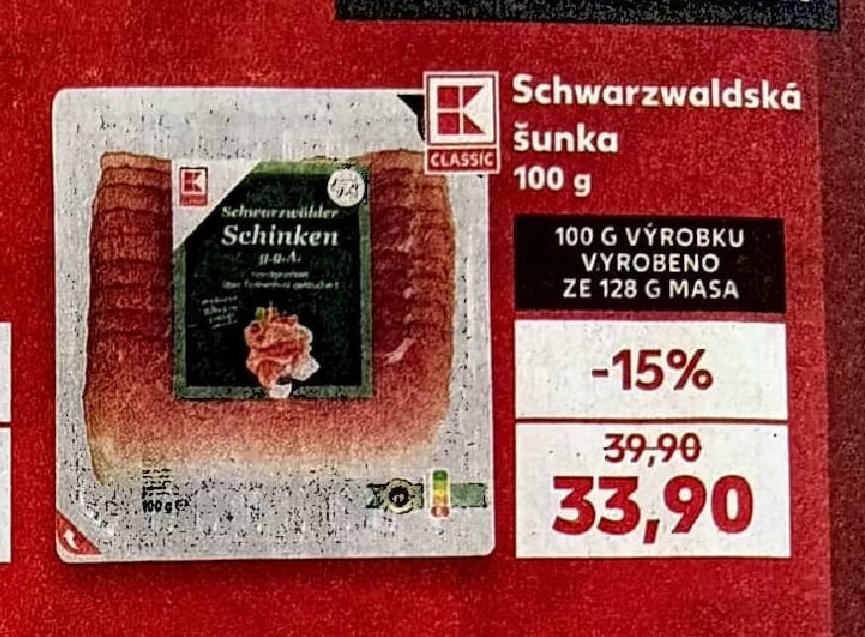 Schwarzwaldská šunka