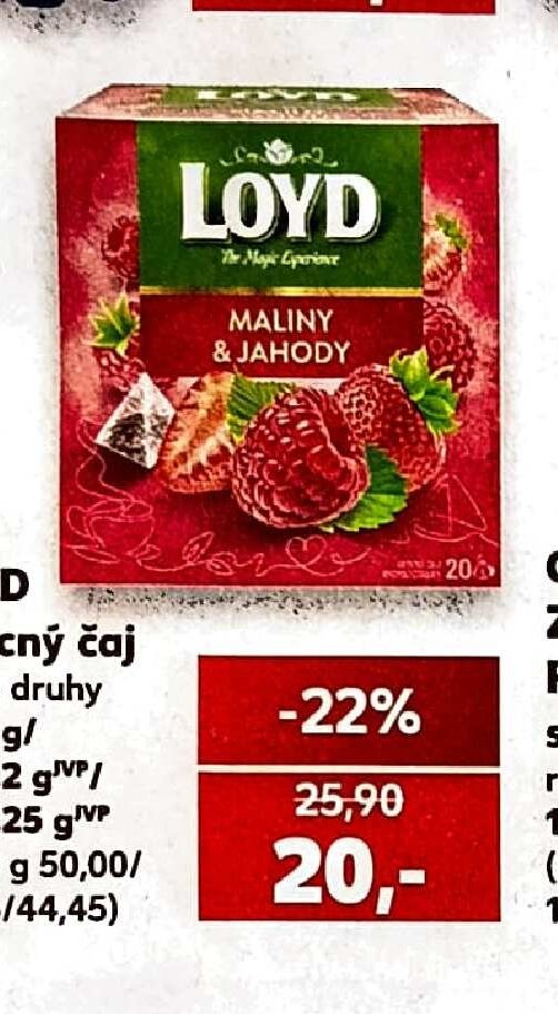 Loyd ovocný čaj