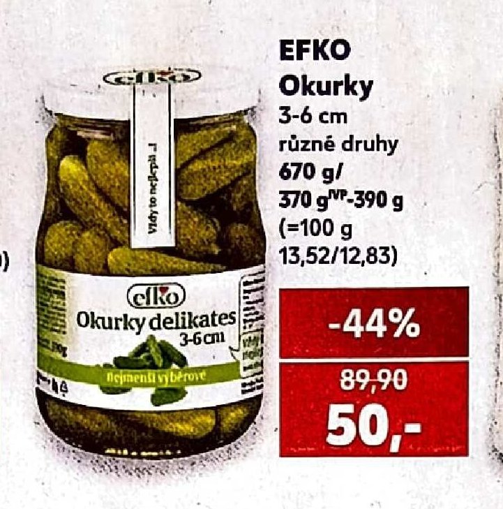 EFKO Okurky