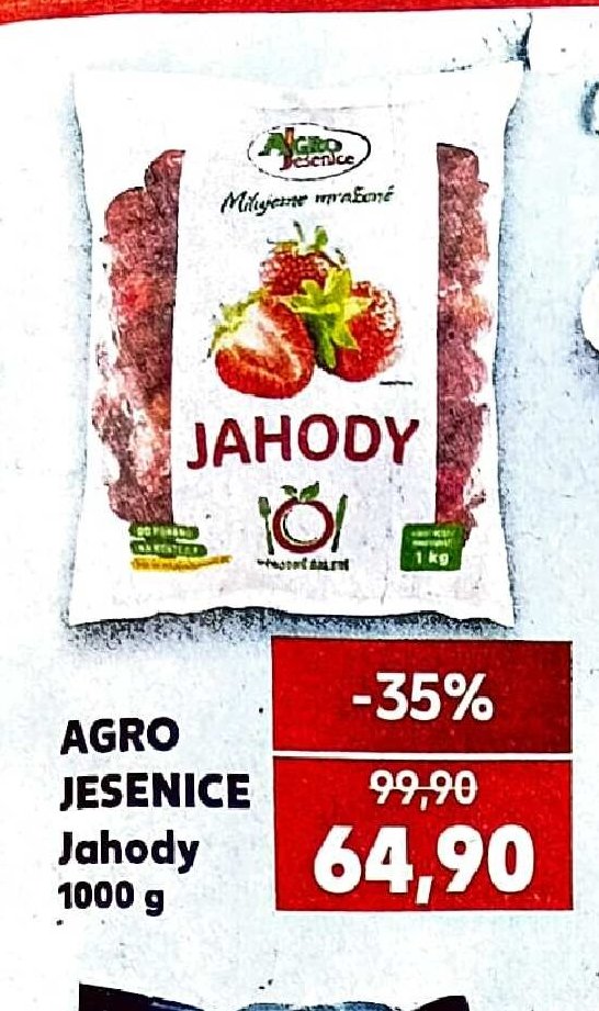 AGRO JESENICE Jahody