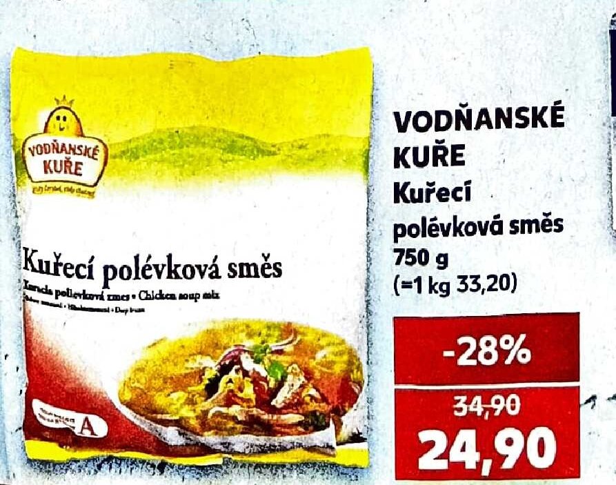 VODŇANSKÉ KUŘE Kuřecí polévková směs