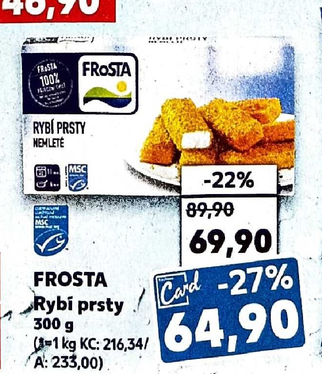FROSTA Rybí prsty