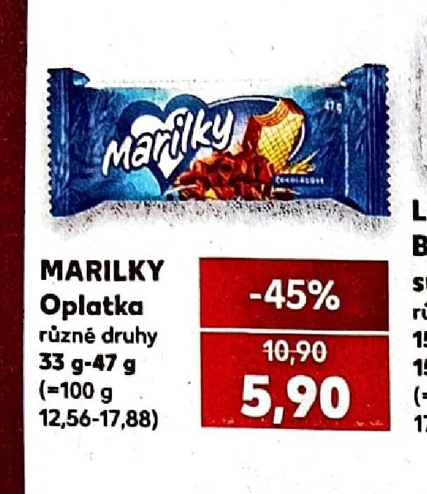 Marilky oplatka