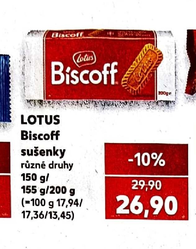 Lotus Biscoff sušenky