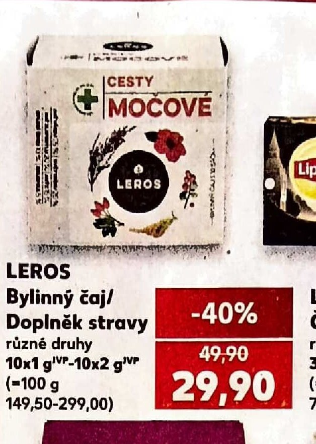 Leros Bylinný čaj/Doplněk stravy