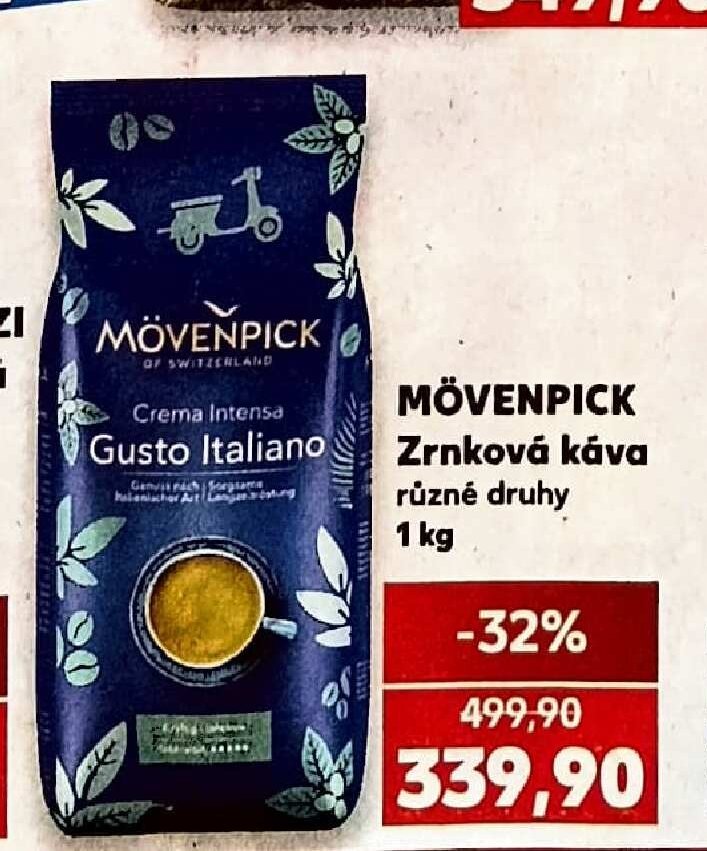 Mövenpick Zrnková káva