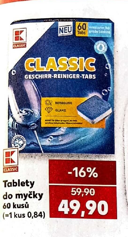 Classic Tablety do myčky