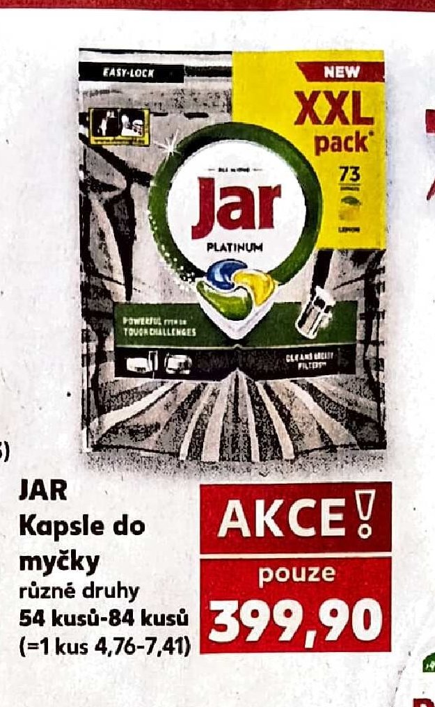 Jar Kapsle do myčky