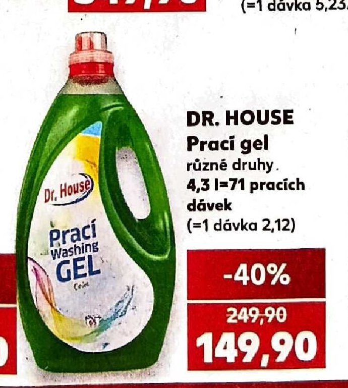 Dr. House Prací gel