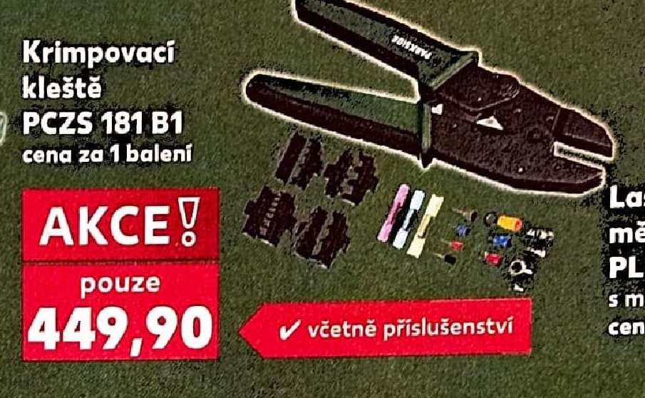 Krimpovací kleště PCZS 181 B1