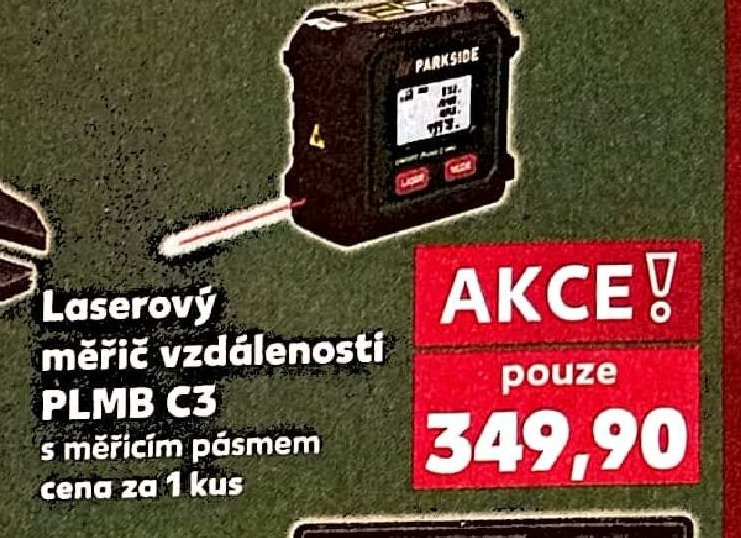 Laserový měřič vzdálenosti PLMB C3