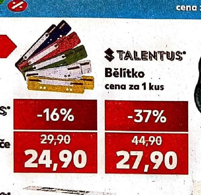 TALENTUS Bělítko