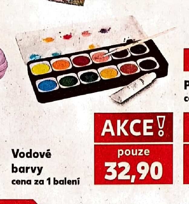 Vodové barvy