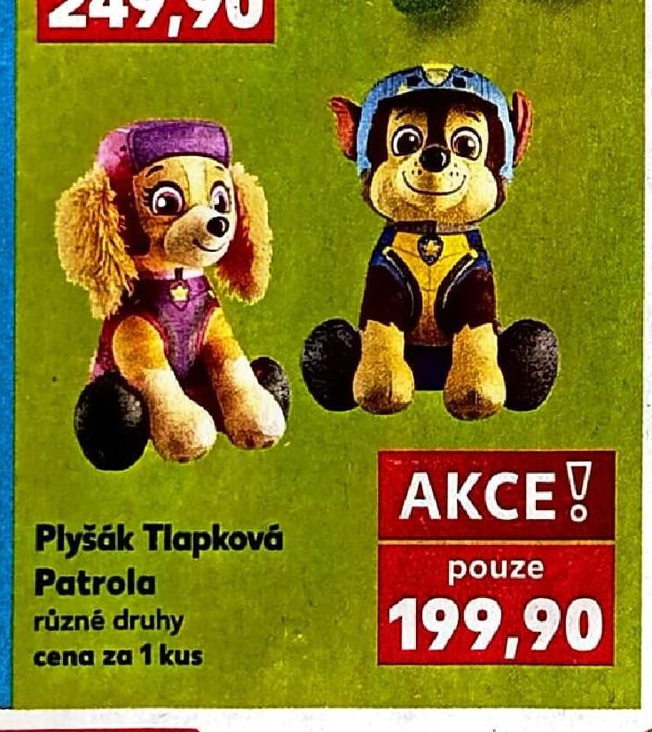 Plyšák Tlapková Patrola