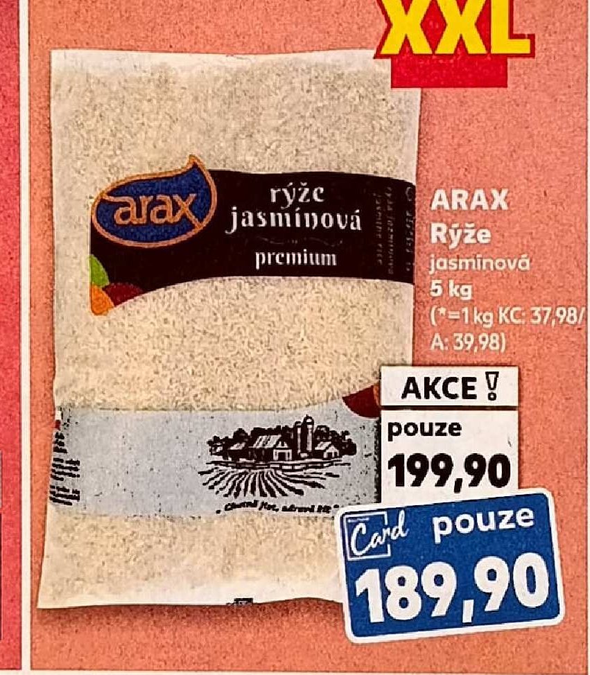 ARAX Rýže jasmínová