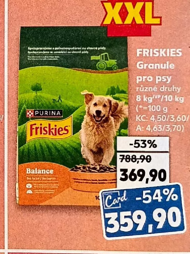 FRISKIES Granule pro psy