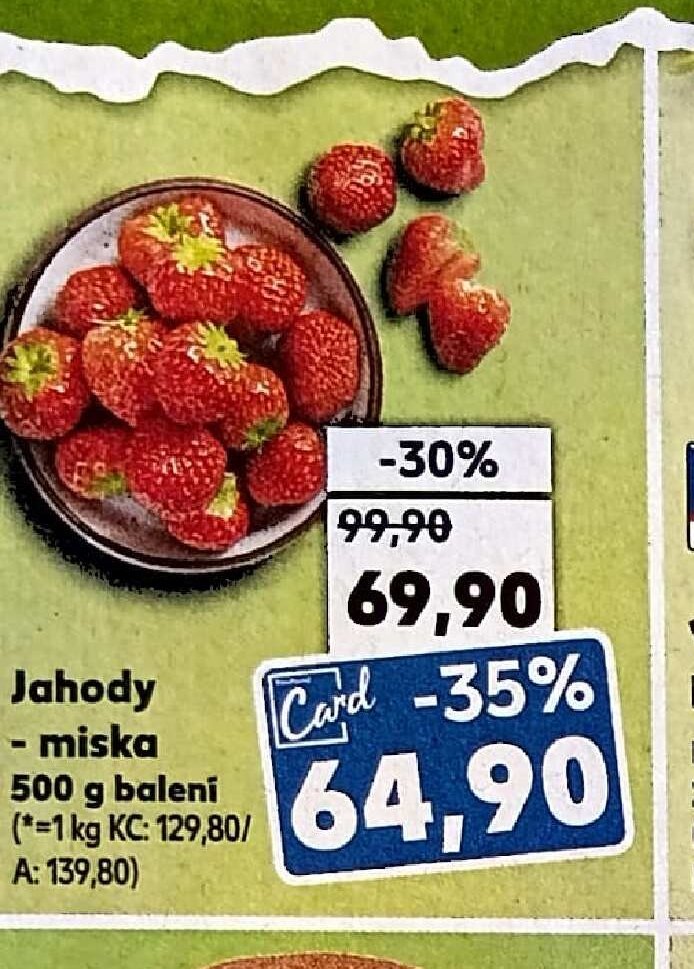 Jahody miska