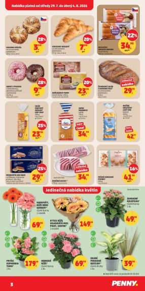 akční leták Penny Market 29.7.2026-4.8.2026