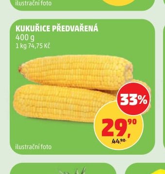 KUKUŘICE PŘEDVAŘENÁ