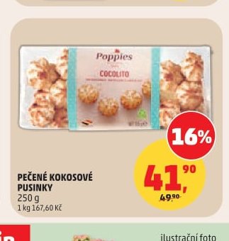 PEČENÉ KOKOSOVÉ PUSINKY