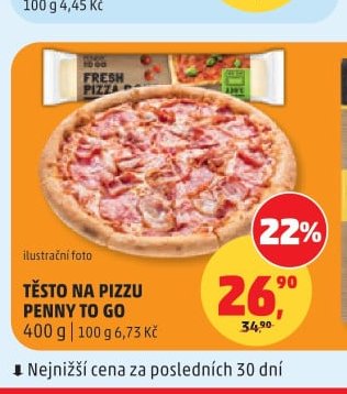 Těsto na pizzu Penny To Go