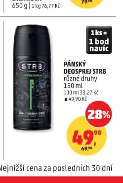 PÁNSKÝ DEOSPREJ STR8