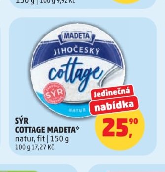 Sýr Cottage Madeta