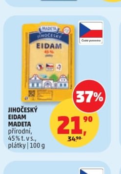 Jihočeský Eidam Madeta