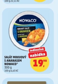 Salát mrkvový s ananasem Nowaco