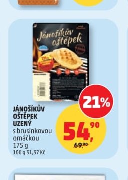 Jánošíkův oštěpek uzený