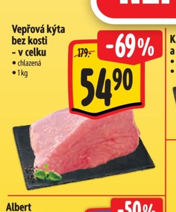 Vepřová kýta bez kosti