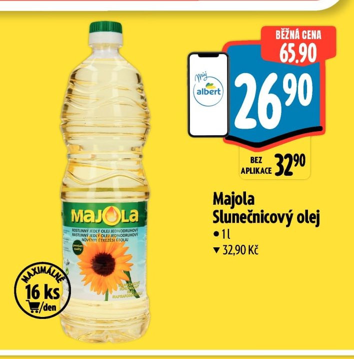 Majola Slunečnicový olej