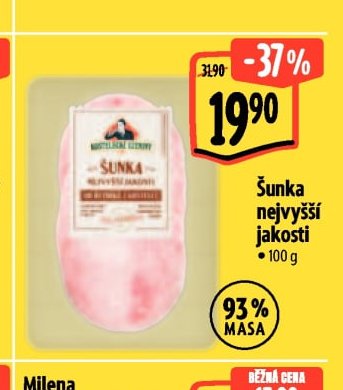 Šunka nejvyšší jakosti