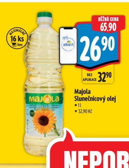 Majola Slunečnicový olej