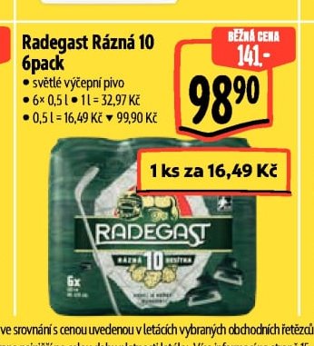 Radegast Rázná 10 6pack